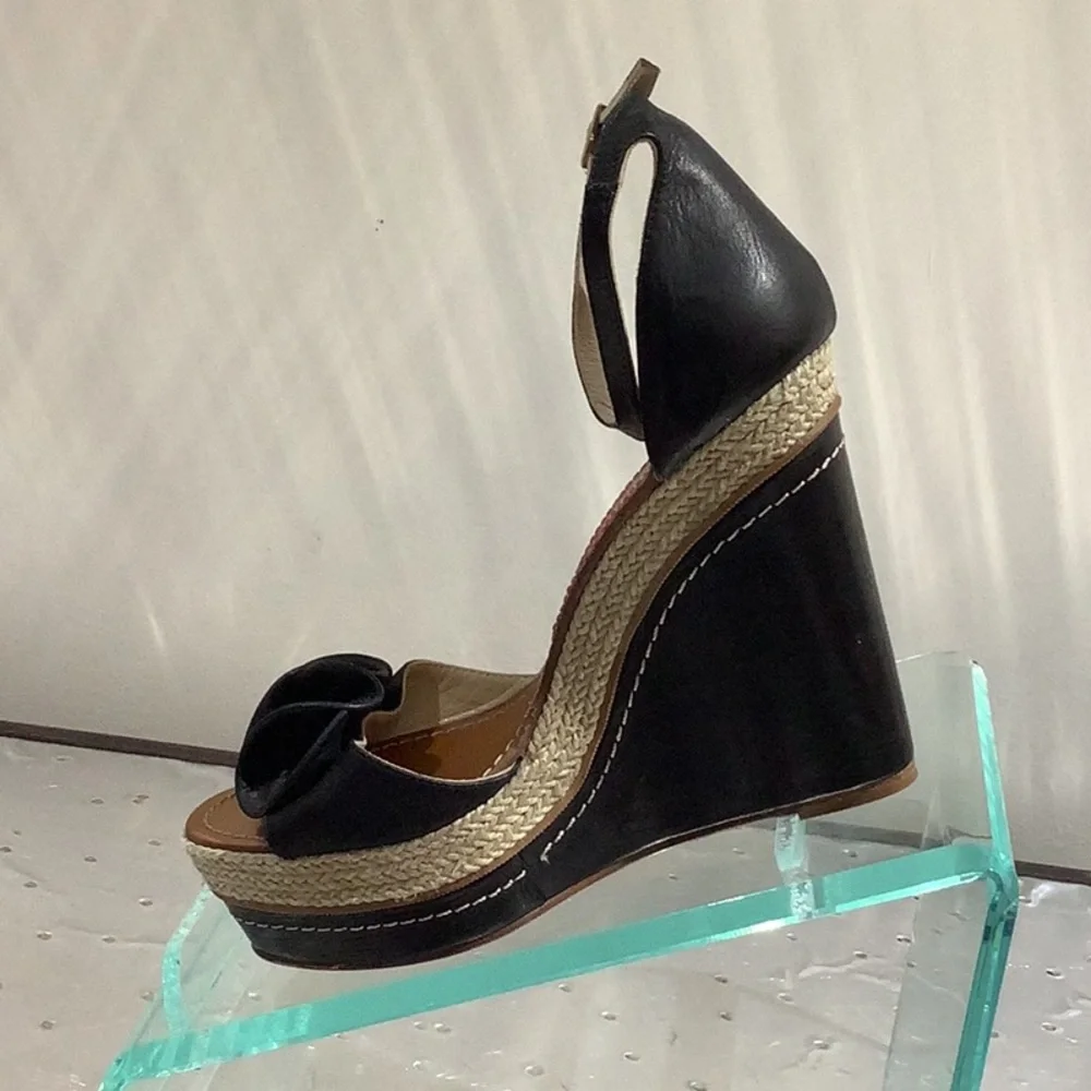 Paloma Barcelo’ Espadrille Vero Cuoio Wedge Sandals EU 41 / US 8 - 8.5